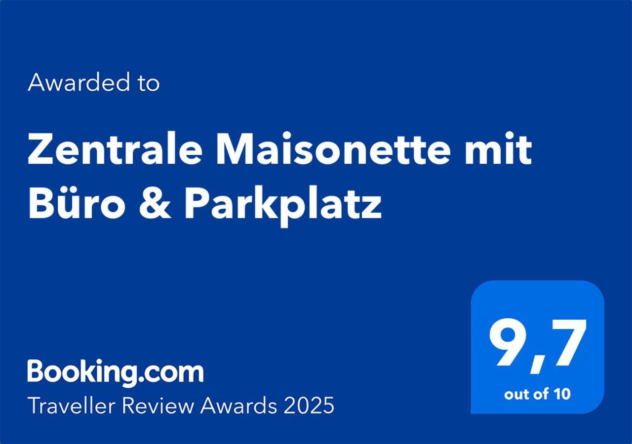 Zentrale Maisonette Mit Buero & Parkplatz Griesheim (Hessen) Exterior foto